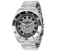 Invicta NFL - Las Vegas Raiders 37235 grigio Orologio Uomo Quarzo - 47mm