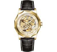 Invicta Objet D Art 69124 Orologio da Uomo - Movimento Automatico - Acciaio Inossidabile con Quadrante Dorato - 42 mm