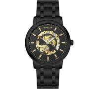 Invicta Objet D Art 69506 Orologio da Uomo - Impermeabile - Analogico - Movimento Automatico - acciaio inossidabile con quadrante nero - 43mm