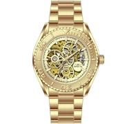 Invicta Objet D Art 69759 Orologio da Uomo - Movimento Automatico - Acciaio Inossidabile con Quadrante Oro - 43 mm