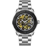 Invicta Objet D Art 69762 Orologio da Uomo - Movimento Automatico - Acciaio Inossidabile con Quadrante Nero - 43 mm