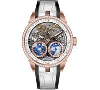 Invicta Objet D Art 70190 Orologio da Uomo - Movimento Automatico - Acciaio Inossidabile con Quadrante Argento - 45 mm
