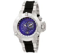 INVICTA Orologi da uomo al quarzo analogico 6163, Multicolore/Blu, cinghia