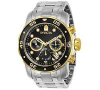 Invicta Orologio Analogico al Quarzo Uomo con Cinturino in Acciaio Inossidabile 80039