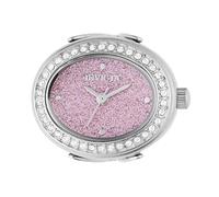 Invicta Orologio da donna Mini Ring 49595, impermeabile, analogico, movimento al quarzo, in acciaio inox, quadrante rosa, 24 mm