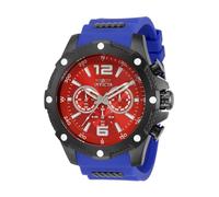 Invicta Orologio da uomo I-Force 50 mm in acciaio inox, al quarzo in silicone, nero (Modello: 34020)