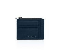 Invicta Portacarte in Pelle, Blu