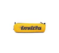Invicta Portapenne, LOOP PENCIL BAG, Giallo, Maxi Logo, Portapenne Scuola