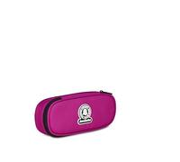 Invicta Portapenne Round Plus, Ideale per Matite, Pennarelli, Colori, Accessori Zaino, Elementari, Medie, Superiori, Lucky Purple, Bambine e Ragazze, rosa