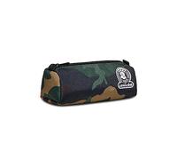 Invicta Portapenne Scuola FANTASY - GREEN CAMOUFLAGE, Verde Militare - Spazioso, Mono Scomparto, Porta Colori - Astuccio Scuola Bambini Ragazzi - Scuola Elementare, Scuola Media, Università
