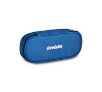 Invicta Portapenne Scuola LIP, Blu, Astuccio con organizer e passanti elastici portapenne, Taschino interno con zip, Accessori Zaino, Scuola media e superiore, Ragazza, Ragazzo