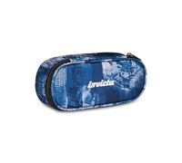 Invicta Portapenne Scuola Lip Fantasy, Blu, Astuccio con organizer e passanti elastici portapenne, Accessori Zaino, Taschino interno con zip, Scuola media e superiore, Ragazza, Ragazzo