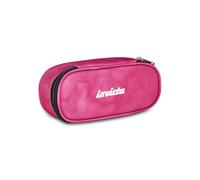 Invicta Portapenne Scuola Lip Fantasy, Fucsia, Astuccio con organizer e passanti elastici portapenne, Accessori Zaino, Taschino interno con zip, Scuola media e superiore, Ragazza