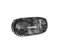 Invicta Portapenne Scuola Lip Fantasy, Nero, Astuccio con organizer e passanti elastici portapenne, Accessori Zaino, Taschino interno con zip, Scuola media e superiore, Ragazzo, Ragazza