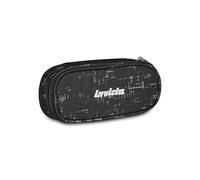 Invicta Portapenne Scuola Lip Fantasy, Nero, Astuccio con organizer e passanti elastici portapenne, Accessori Zaino, Taschino interno con zip, Scuola media e superiore, Ragazza, Ragazzo