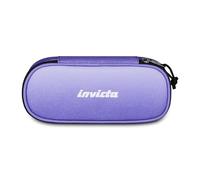 Invicta Portapenne Scuola Lip Fantasy Shine, Lilla, Effetto brillantini, Shiny, Organizer con elastici portapenne, Taschino interno con zip, Accessori Zaino, Scuola media e superiore, Ragazza