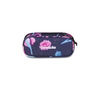 Invicta Portapenne Scuola Lip Fantasy Shine, Viola, Effetto Glitter, Taschino Interno con Zip e Passanti Elastici Portapenne, Accessori Zaino, Scuola Media e Superiore, Per Ragazza