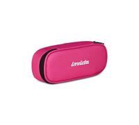 Invicta Portapenne Scuola LIP, Fucsia, Astuccio con organizer e passanti elastici portapenne, Taschino interno con zip, Accessori Zaino, Scuola media e superiore, Ragazza