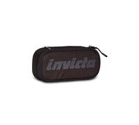 Invicta Portapenne Scuola Lip Pencil Bag,Linea Led, Nero, Bustina Ovale Con Tasca Interna ed Elastici Porta Penne, Accessori Zaino, Elementari, Medie, Superiori, Ragazzo Ragazza