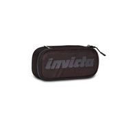 Invicta Portapenne Scuola Lip Pencil Bag,Linea Led, Nero, Bustina Ovale Con Tasca Interna ed Elastici Porta Penne, Accessori Zaino, Elementari, Medie, Superiori, Ragazzo Ragazza