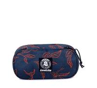 Invicta S.P.A. Portapenne Invicta, Lip Pencil Bag X L, Blu, Fantasia, Scomparto Interno a ttrezzato