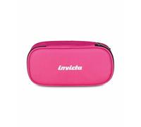 Invicta Portapenne Scuola Lip XL, Fucsia, Taschino Interno con Zip e Passanti Elastici Portapenne, Accessori Zaino, Scuola Media e Superiore, Per Ragazza