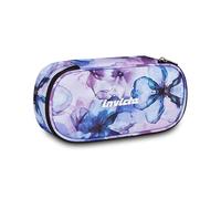 Invicta Portapenne Scuola Lip XL, Lilla, Astuccio con organizer e passanti elastici portapenne, Taschino interno con zip, Accessori Zaino, Scuola media e superiore, Ragazza