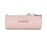 Invicta Portapenne Scuola Nose, Rosa, Scomparto principale con zip, Accessori Zaino, Scuola media e superiore, Ufficio, Ragazza, Adulti