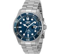 INVICTA Pro Diver 30019 Orologio da Uomo - Impermeabile - Analogico - Movimento Quarzo - acciaio inossidabile con quadrante blu - 43mm