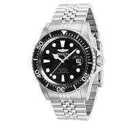 Invicta Pro Diver 30091 Orologio da Uomo - Impermeabile - Analogico - Movimento Automatico - acciaio inossidabile con quadrante nero - 42mm