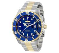INVICTA Pro Diver 34042 Orologio da Uomo - Impermeabile - Analogico - Movimento Automatico - acciaio inossidabile con quadrante blu - 47mm