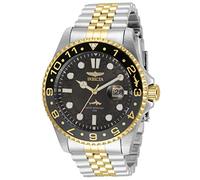 Invicta Pro Diver 35131 Orologio da Uomo - Impermeabile - Analogico - Movimento Quarzo - acciaio inossidabile con quadrante nero - 43mm