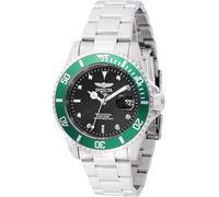 Invicta Pro Diver 47353 Orologio da Uomo - Impermeabile - Analogico - Movimento Quarzo - acciaio inossidabile con quadrante nero - 40mm
