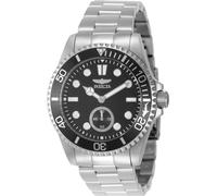 Invicta Pro Diver 49421 - Orologio da uomo, impermeabile, analogico, movimento al quarzo, in acciaio inox, quadrante nero, 43 mm