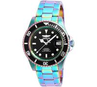 Invicta Pro Diver - Orologio da polso da uomo automatico al quarzo Casual bracciale e cassa in Acciaio INOX di colore Verde display analogico nero - 26600