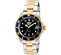 Invicta Pro Diver - Orologio da polso da uomo automatico al quarzo Casual bracciale e cassa in Acciaio INOX di colore Grigio display analogico nero - 8927OB