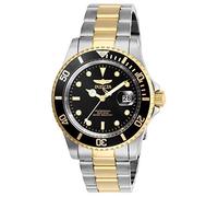 Invicta Pro Diver - Orologio da uomo in acciaio inossidabile con movimento al quarzo - 40 mm, Bicolore / Nero