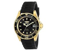 Invicta Pro Diver - Orologio da uomo in acciaio inossidabile con movimento automatico - 40 mm, Oro / Nero 23681
