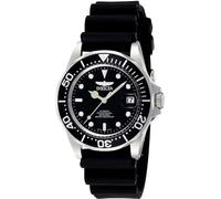 Invicta Pro Diver - Orologio da uomo in acciaio inossidabile con movimento automatico - 40 mm, Argento / Nero 9110