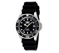 Invicta Pro Diver - Orologio da uomo in acciaio inossidabile con movimento automatico - 40 mm, Argento / Nero 9110