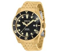 Invicta Pro Diver Orologio da Uomo in acciaio inossidabile con movimento Automatico - 44mm, Oro/Nero