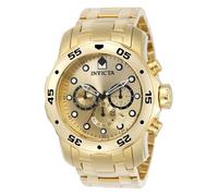 Invicta Pro Diver SCUBA - Orologio da uomo in acciaio inossidabile con movimento al quarzo - 48 mm, Oro