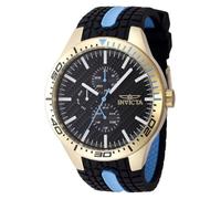 Invicta Racing 48874 Orologio da Uomo - Impermeabile - Analogico - Movimento Quarzo - acciaio inossidabile con quadrante nero - 46mm