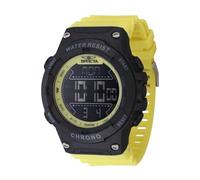 Invicta Racing Digital Orologio Uomo Quarzo - 52mm, Giallo/Nero