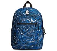 INVICTA S.P.A. Zaino Jelek, 38 Lt, Tasca Porta Pc , Multicolore, Doppio Scomparto, Scuola e Tempo Libero, Water Resistant, Tasca Porta Borraccia