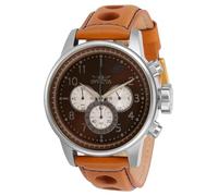 Invicta S1 Rally 30916 Orologio da Uomo - Impermeabile - Analogico - Movimento Quarzo - acciaio inossidabile con quadrante marrone - 46mm
