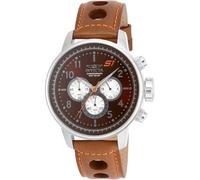 Invicta S1 Rally Orologio da Uomo in acciaio inossidabile con movimento Quarzo - 48mm, Marrone/Argento