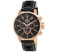 Invicta S1 Rally Orologio da Uomo in acciaio inossidabile con movimento Quarzo - 48mm, Oro Rosa/Nero