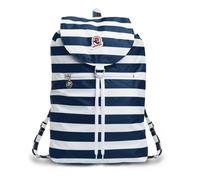 Invicta Sacca Verticale Leggero Motivo A Righe Blu Unisex