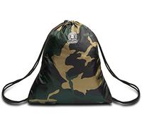 Invicta Sacca Zaino, Easy Pack Camouflage, Verde Militare, Scuola y Tempo Libero
